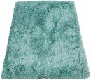 Bild 1 von Badematte Kanda 360 Paco Home, Höhe 44 mm, rutschhemmend beschichtet, fußbodenheizungsgeeignet, Polyester, rechteckig, Badteppich, Uni Farben, weicher Hochflor, rechteckig & rund erhältlich, Blau