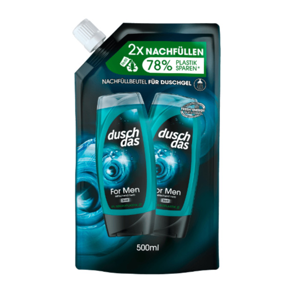Bild 2 von DUSCHDAS Nachfüllbeutel für Duschgel