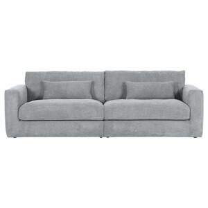 Carryhome Bigsofa, Hellgrau, Textil, 2-3-Sitzer, Füllung: Schaumstoff, 260x66x115 cm, Rücken echt, Wohnzimmer, Sofas & Couches, Sofas, Bigsofas