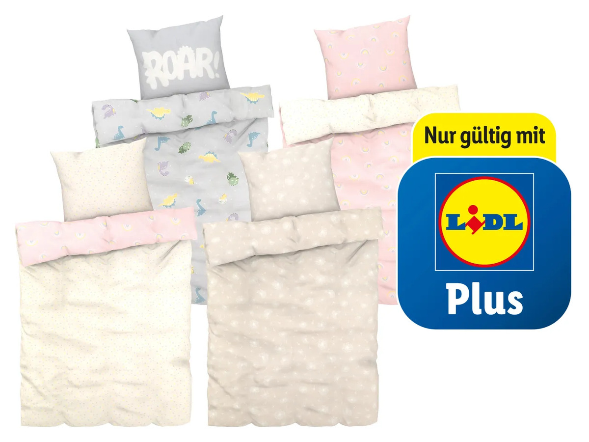 Bild 1 von LIVARNO home Edel-Renforcé-Bettwäsche „Glow in the dark“, 
         Stück