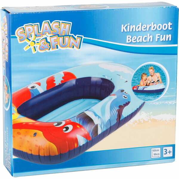 Bild 1 von Splash & Fun Kinderboot Beach Fun, 95 x 60 cm
