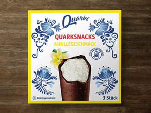 Quarki Quarksnacks, 
         105 g
