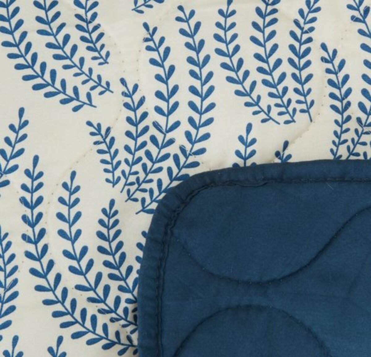 Bild 2 von Steppdecke SOMMEREIK 130x170 blau/weiß