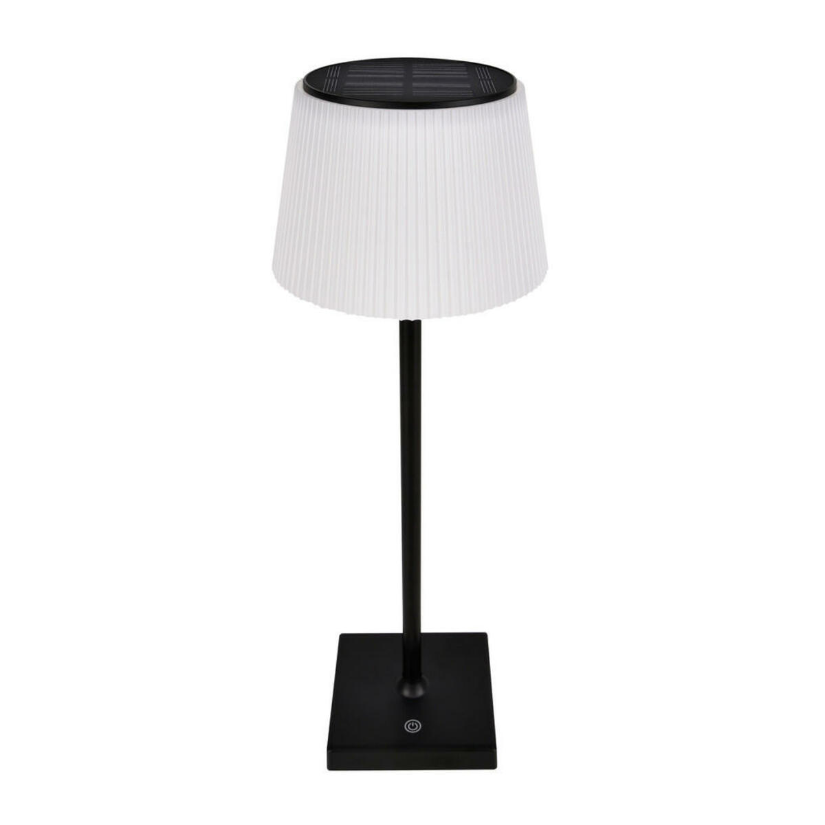 Bild 1 von Ambia Garden Solarleuchte, Schwarz, Weiß, Metall, Kunststoff, zylindrisch, 38 cm, Touch (on/off), Lampen & Leuchten, Leuchtenserien