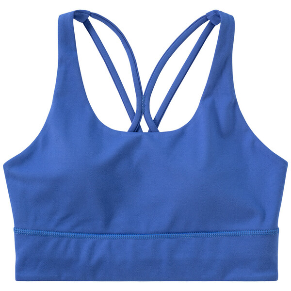 Bild 1 von Damen Sport-Bustier mit herausnehmbaren Pads BLAU