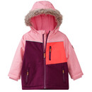 Bild 1 von Baby Schneejacke mit Flächenteilern DUNKELLILA / ROSA / KORALLE