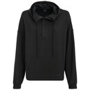 Bild 1 von Damen Sport-Hoodie aus weichem Material SCHWARZ