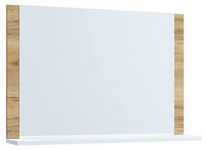 Wandspiegel ''VCB 10'', in Honigeiche/Weiß, Weiß, Eichefarben, Honig