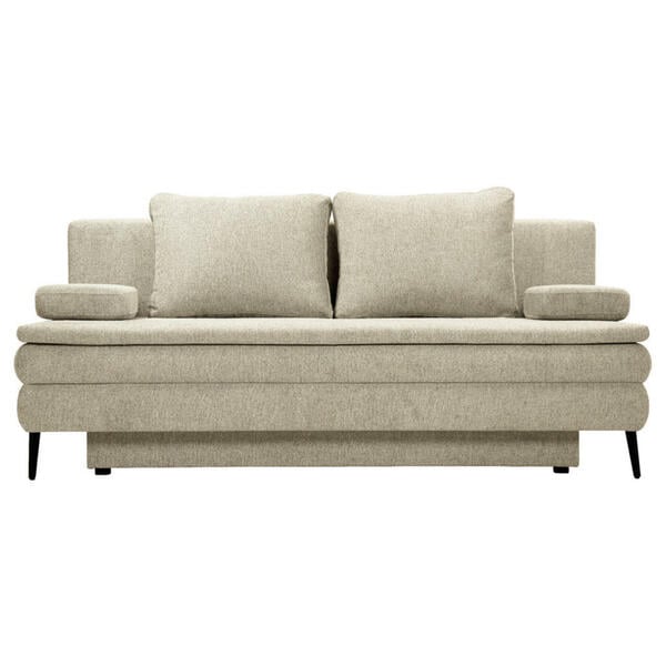 Bild 1 von Venda Schlafsofa, Beige, Textil, 2-Sitzer, Füllung: Schaumstoff,Hohlfaser, 200x90x100 cm, Stoffauswahl, Liegefunktion, Kinder- & Jugendzimmer, Jugendmöbel, Jugendsofas