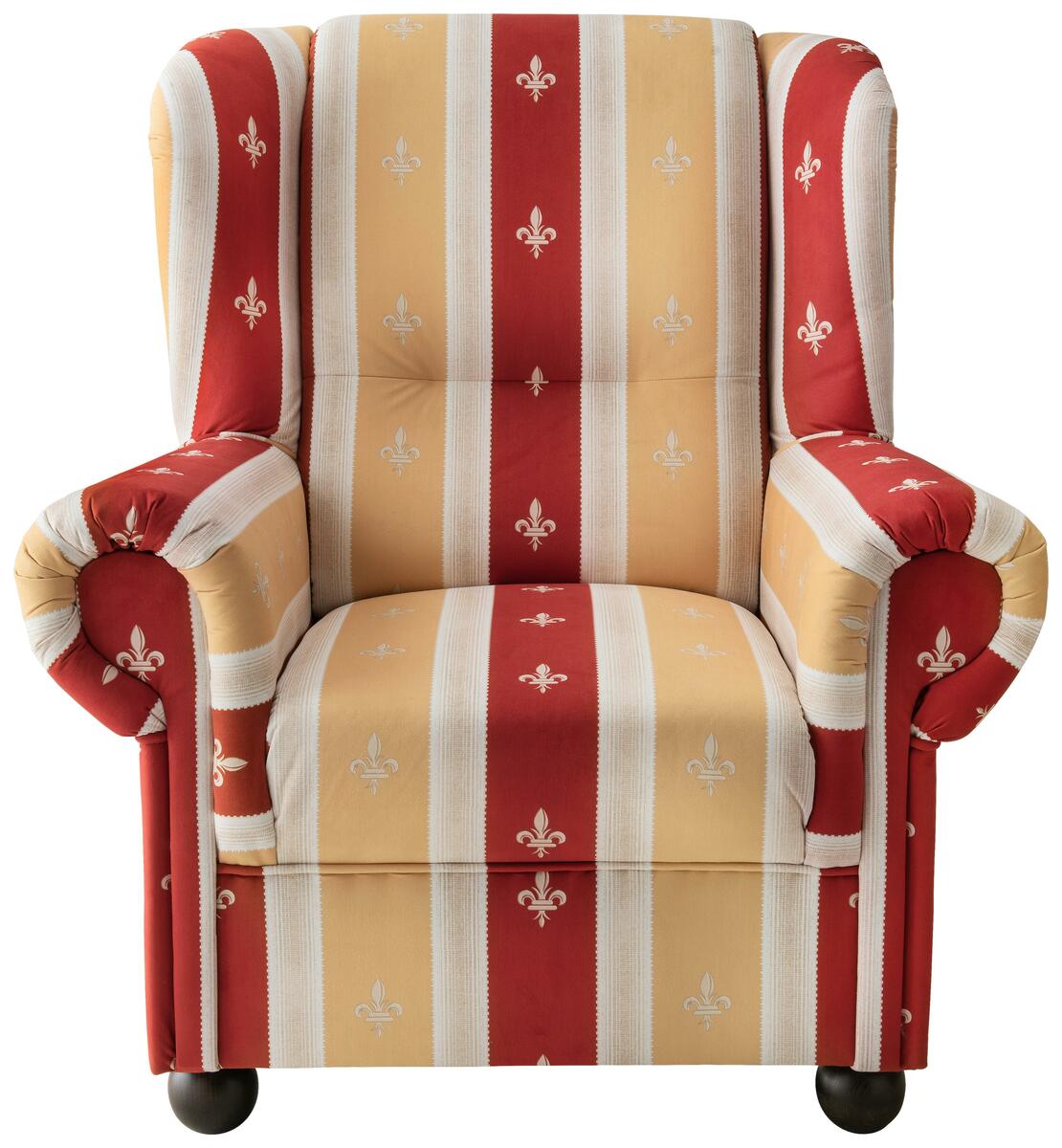 Bild 1 von Ohrensessel Torello Rot Mikrofaser, Rot