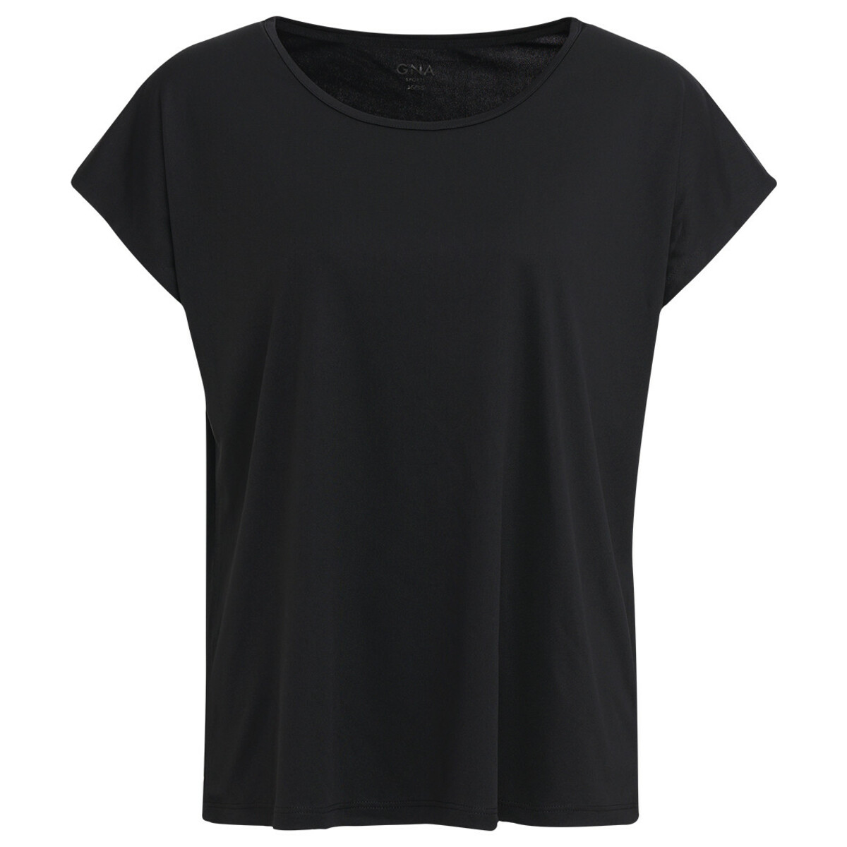 Bild 1 von Damen Sport-T-Shirt aus recyceltem Material SCHWARZ