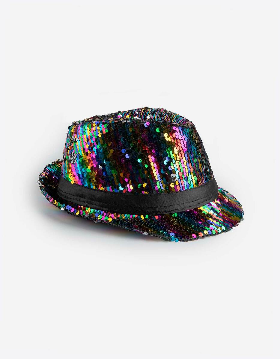 Bild 1 von Damen Kostüm - Glitzer Hut  -