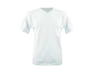 Herren-T-Shirt V-Ausschnitt weiß Gr.M-XXL