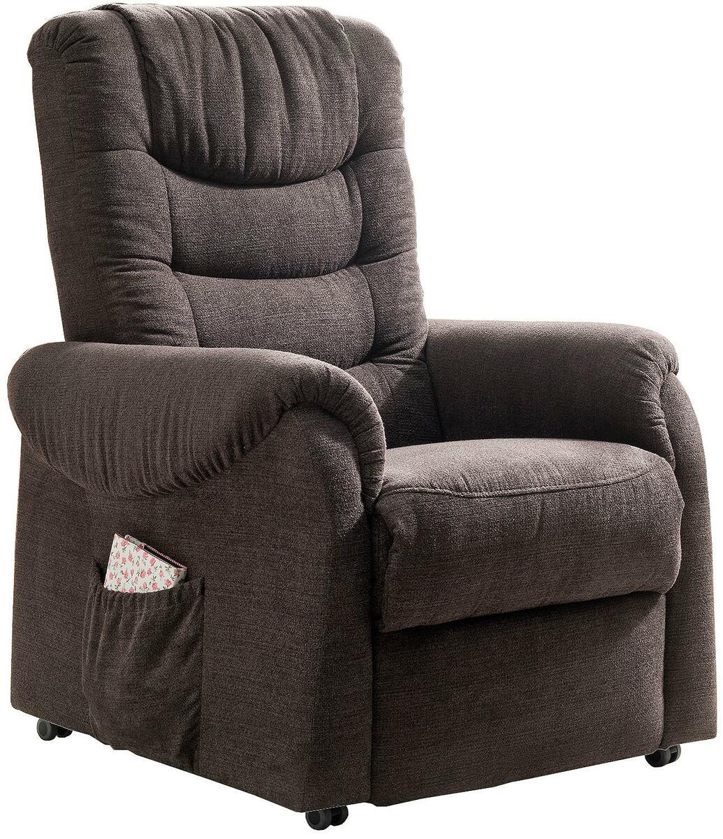 Bild 1 von Fernsehsessel Nino Dunkelbraun Nylon/Struktur, Dunkelbraun