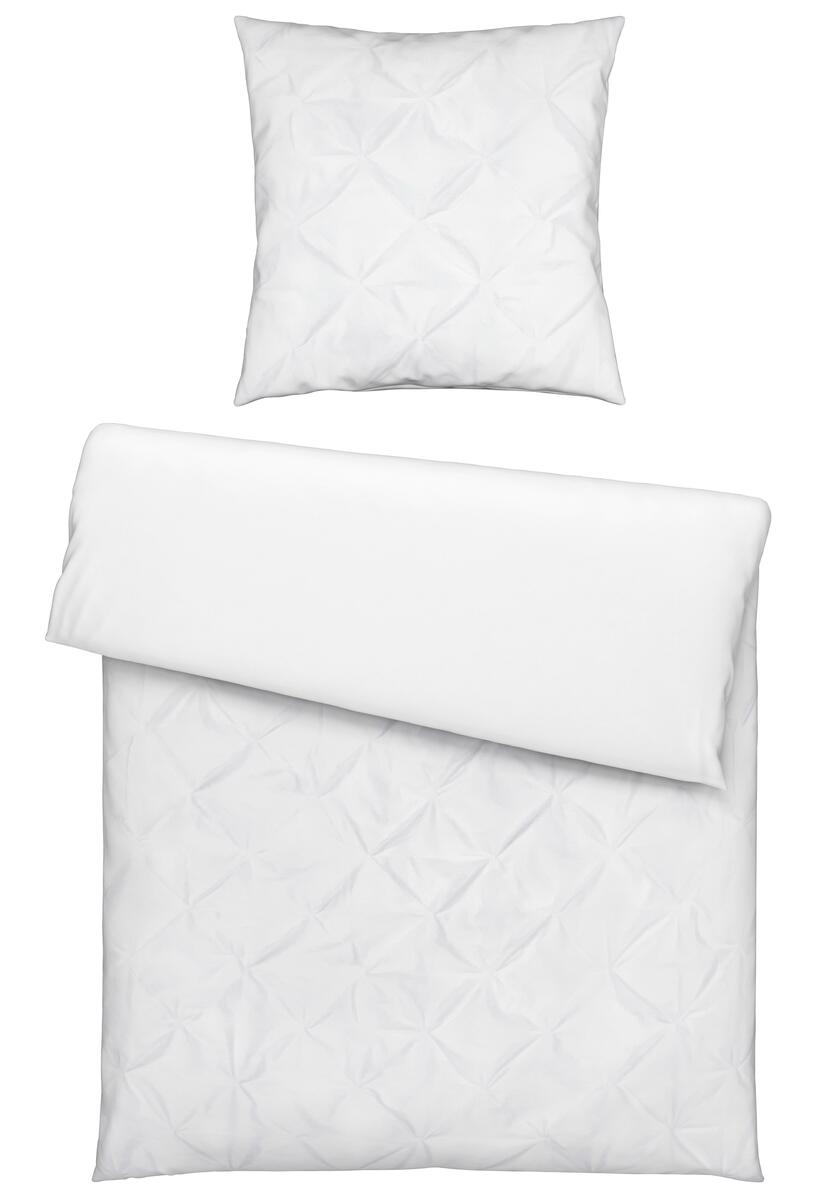 Bild 1 von Bettwäsche Kate in Weiß ca. 135x200cm, Weiß