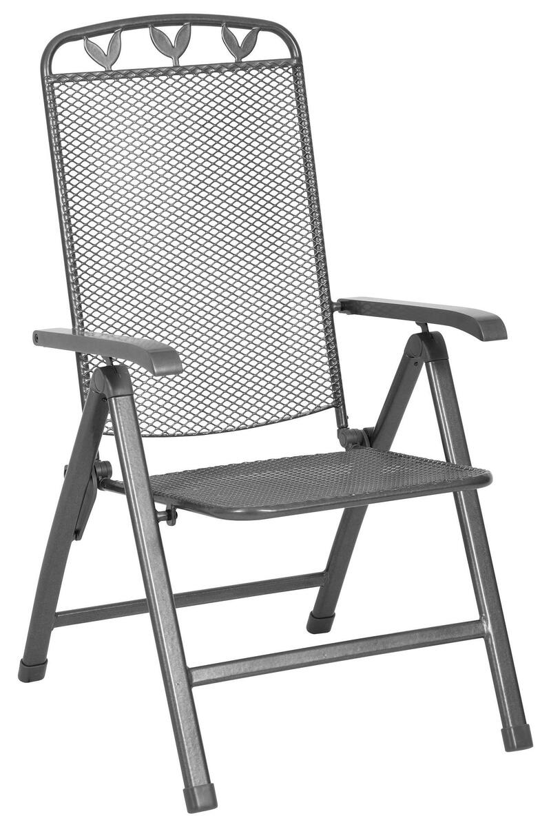 Bild 1 von Gartensessel klappbar Toulouse Metall, Grau