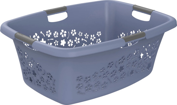 Bild 1 von Rotho Wäschekorb Flowers 50 l horizon blue