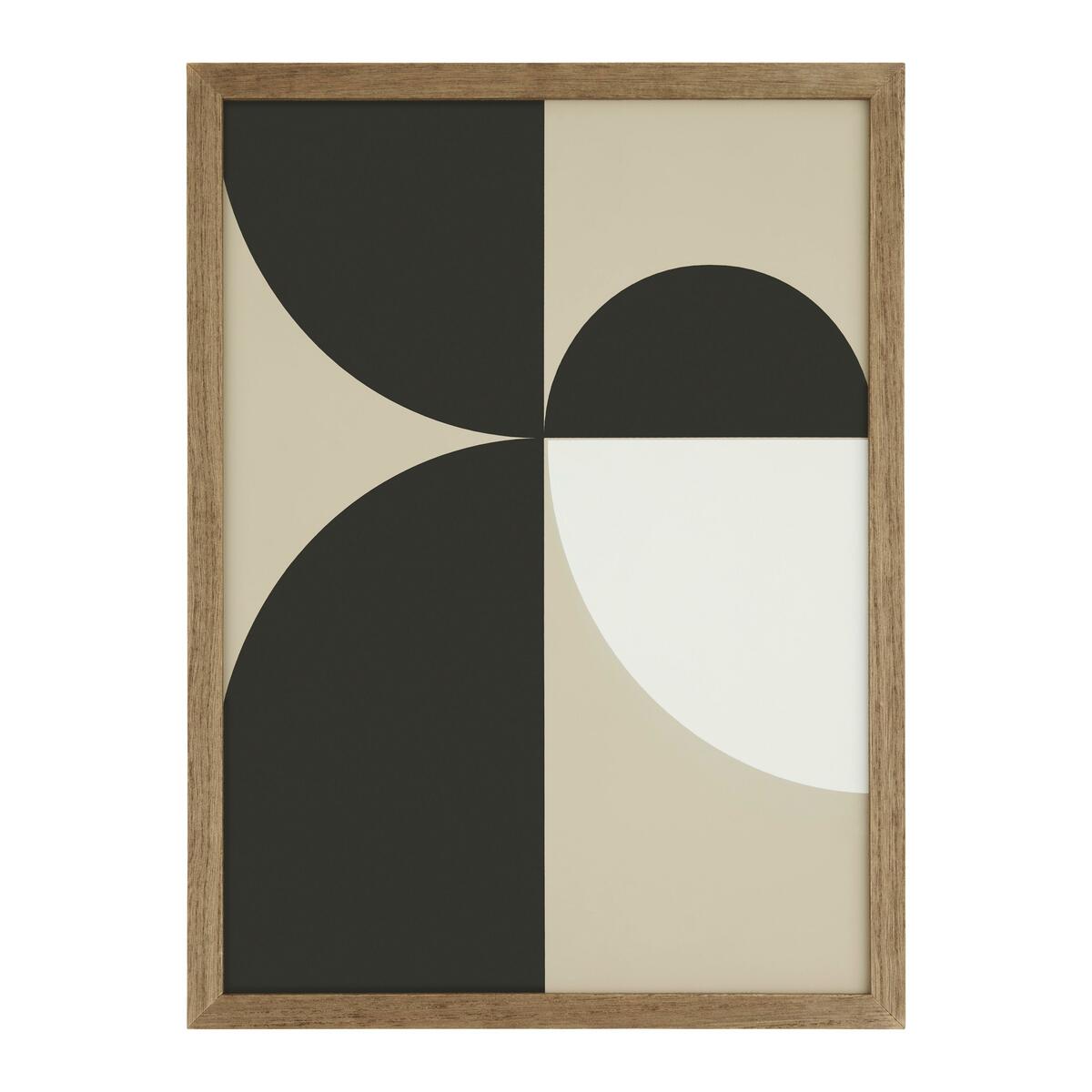 Bild 1 von Wanddeko Clea in Multicolor, Schwarz, Beige, Hellbraun