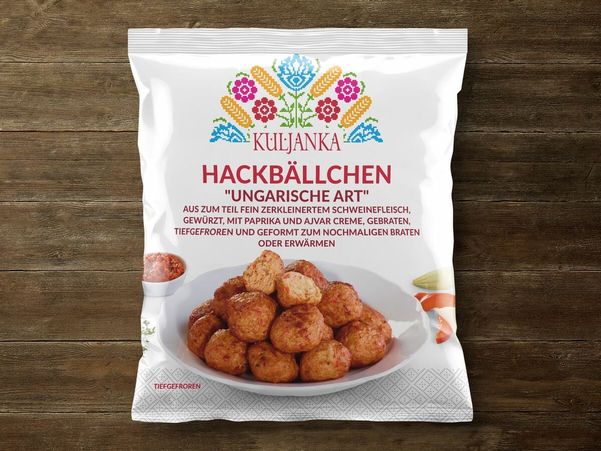 Kuljanka Hackbällchen ungarische Art, 1 kg von Lidl ansehen!