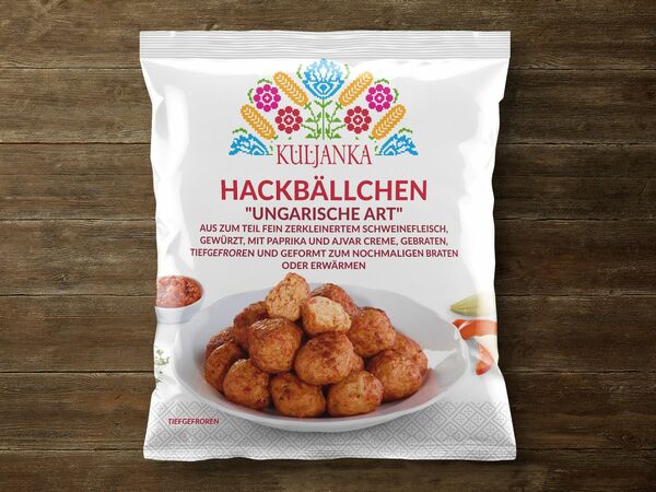 Bild 1 von Kuljanka Hackbällchen ungarische Art, 
         1 kg