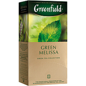 Grüner Tee mit Melisse und Minze "Greenfield Green Melissa",...