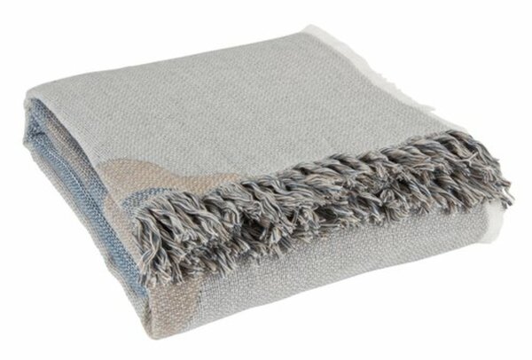 Bild 1 von Kuscheldecke LOBELIA 130x180 blau/grau