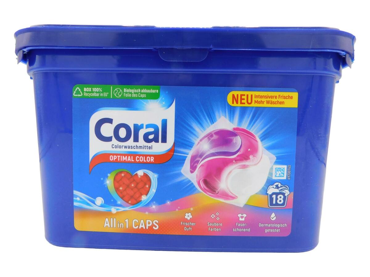 Bild 1 von Coral Waschmittel Caps
