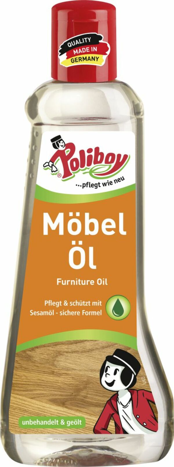 Bild 1 von Poliboy Möbel-Öl 200 ml 0650150276