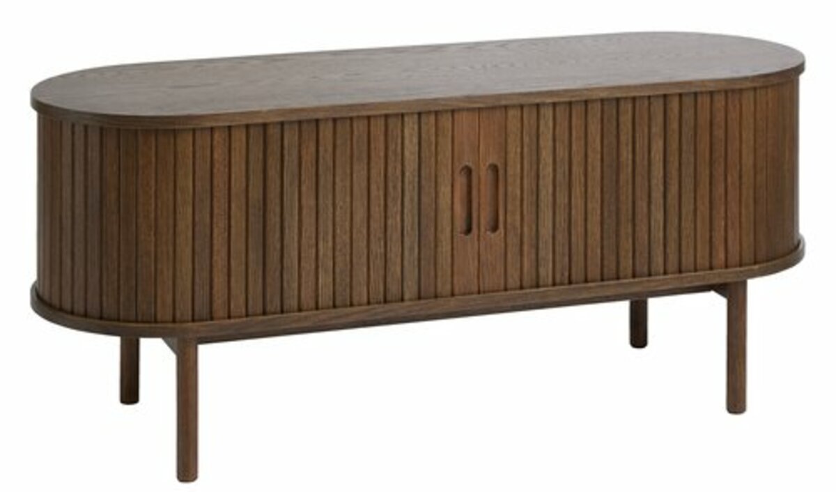 Bild 1 von TV-Bank LYNGVIG 2 Rollladen-Schiebetüren Eiche dunkel