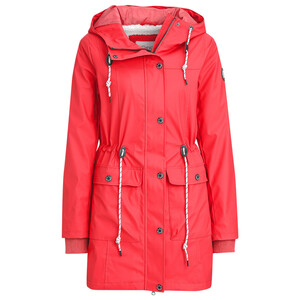 Damen Parka mit Kapuze HELLROT