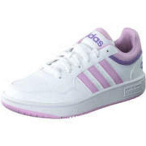 Adidas Hoops3.0 K Sneaker Mädchen weiß Weiß