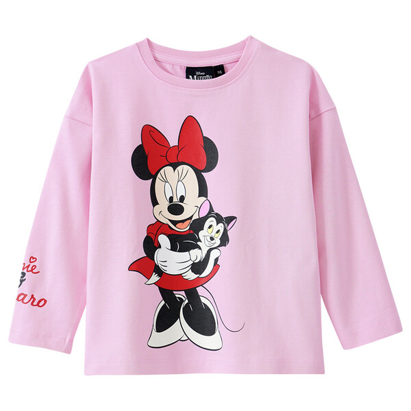 Bild 1 von Minnie Maus Langarmshirt mit Print ROSA