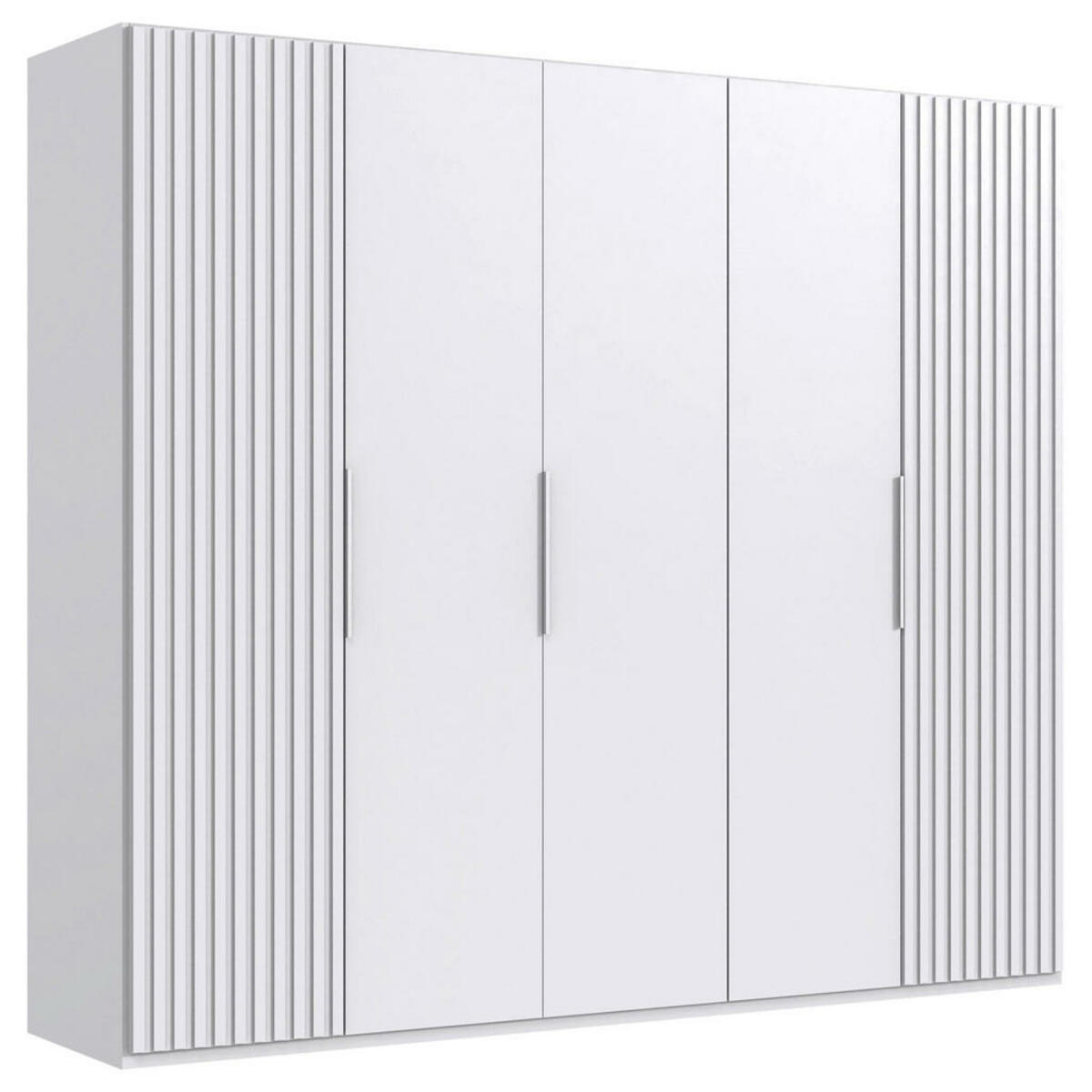 Bild 1 von Mid.you Drehtürenschrank, Weiß, Holzwerkstoff, 3 Fächer, 250x216x58 cm, BQ - Bündnis für Qualität, Made in Germany, DIN EN ISO 9001,  umfangreiches Zubehör erhältlich, in verschiedenen Größ