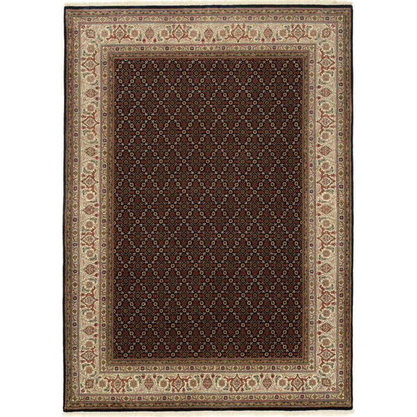 Bild 1 von Cazaris Orientteppich, Schwarz, Textil, Ornament, rechteckig, 80 cm, für Fußbodenheizung geeignet, pflegeleicht, Teppiche & Böden, Teppiche, Orientteppiche