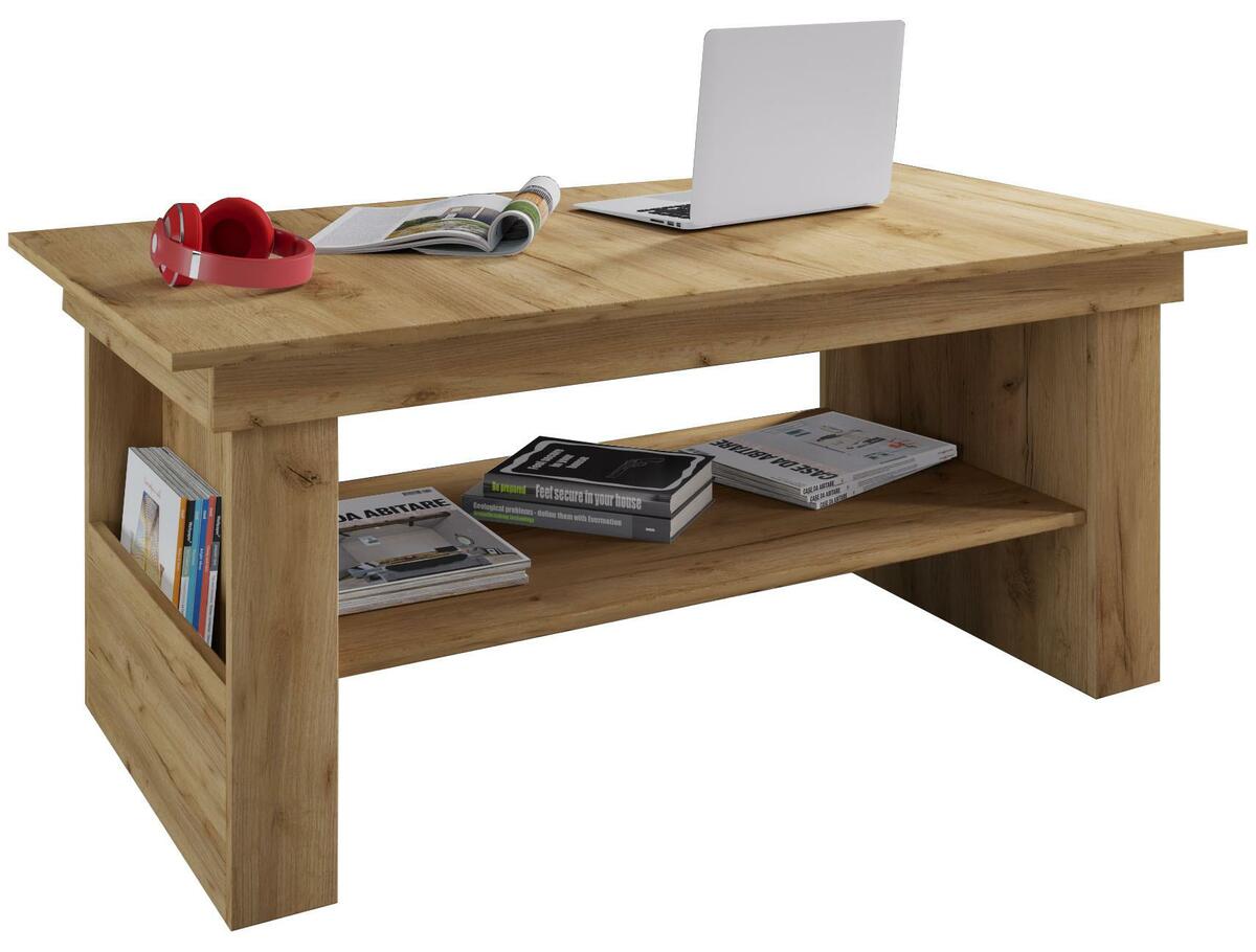 Bild 1 von Couchtisch ''Kobila'', in Honigeiche, Eichefarben, Honig