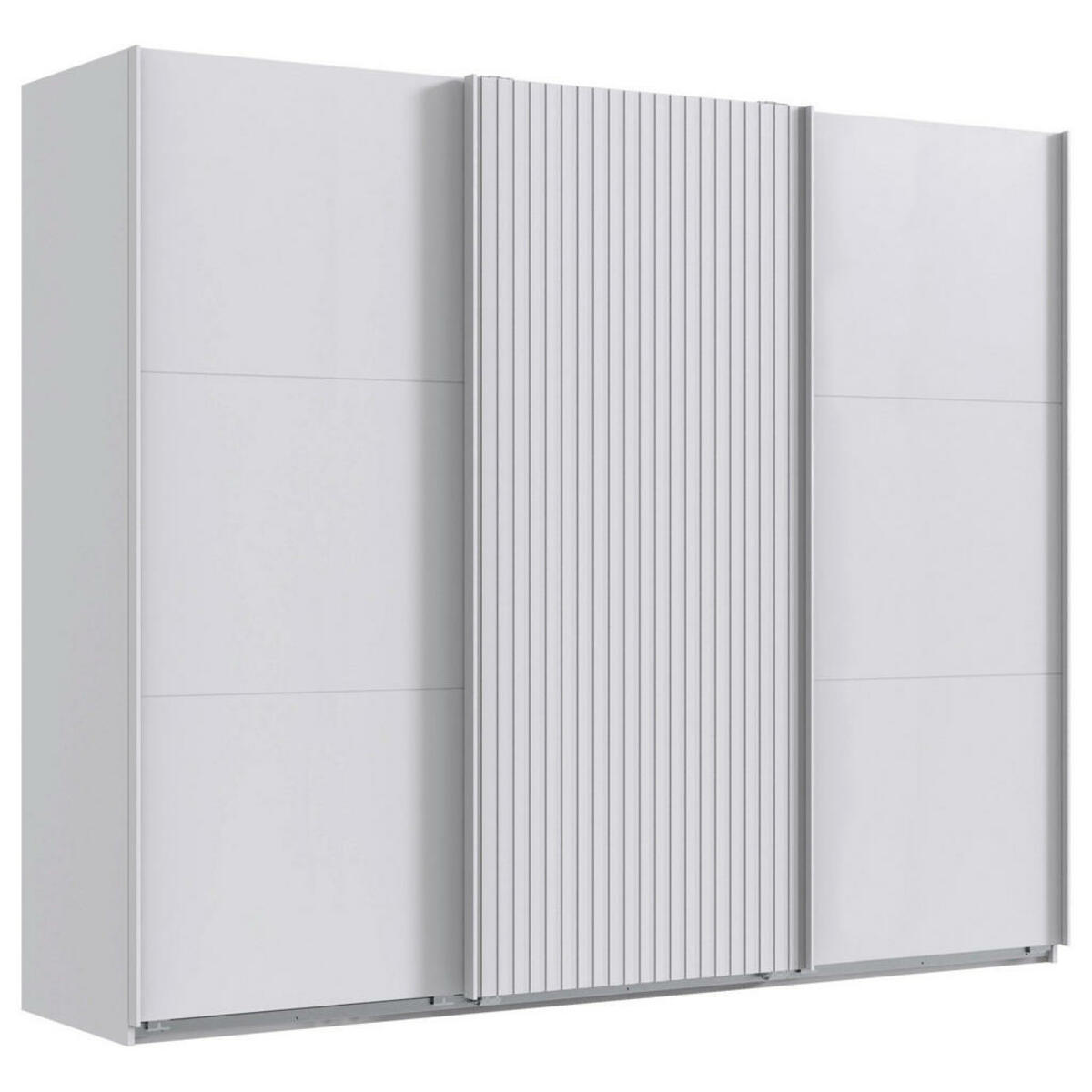 Bild 1 von Mid.you Schwebetürenschrank, Weiß, Holzwerkstoff, 3 Fächer, 300x216x65 cm, BQ - Bündnis für Qualität, Made in Germany, DIN EN ISO 9001,  umfangreiches Zubehör erhältlich, in verschiedenen Gr