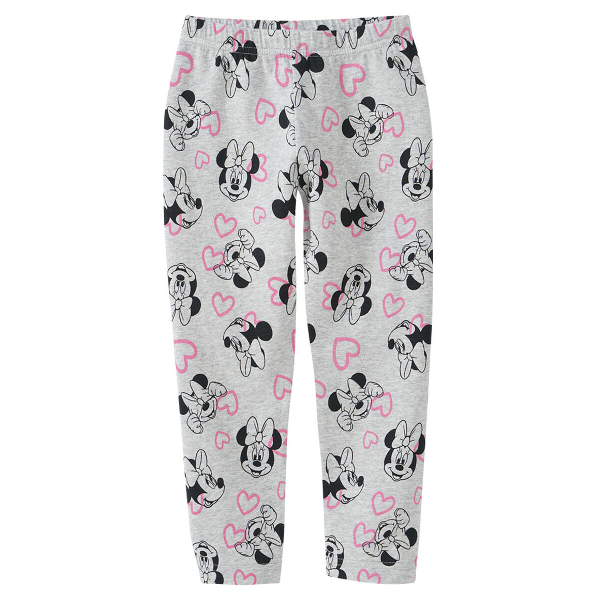 Bild 1 von Minnie Maus Leggings mit Allover-Print HELLGRAU