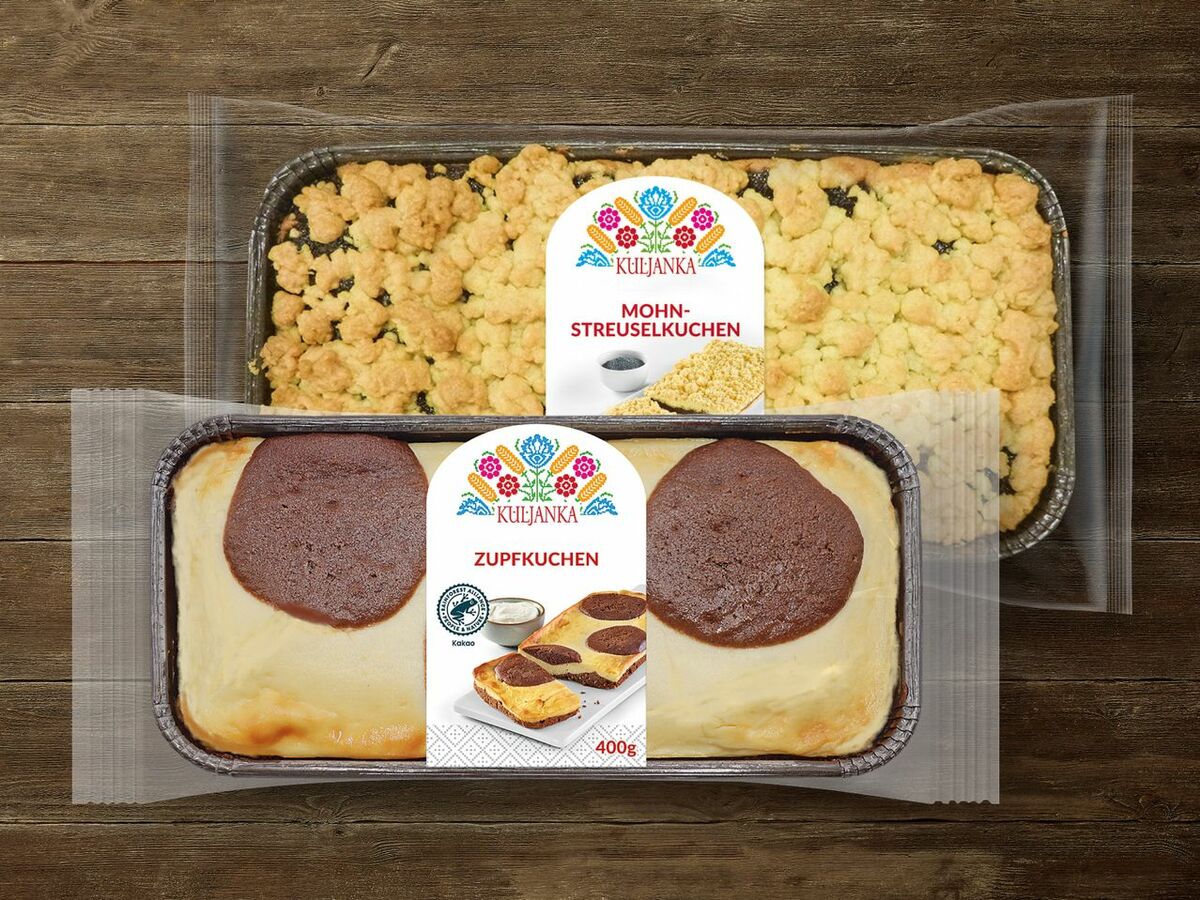 Bild 1 von Kuljanka Zupf-/Mohnstreuselkuchen, 
         400 g