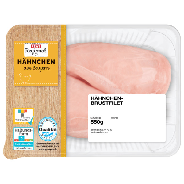 Bild 1 von REWE Regional Frisches Hähnchen-Brustfilet