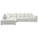 Bild 1 von Pure Home Lifestyle Ecksofa 979, Weiß, Textil, 4-Sitzer, Ottomane links, Eckteil, L-Form, 325x224 cm, Blauer Engel, Goldenes M, Oeko-Tex® Standard 100, DGM-Emissionslabel, Stoffauswahl, seitenverke