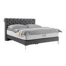 Bild 1 von Boxspringbett Queen in Anthrazit ca. 160x200cm, Anthrazit