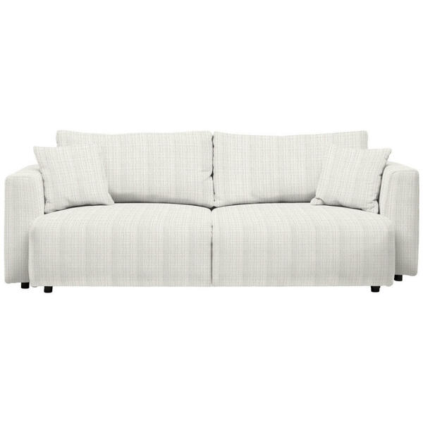 Bild 1 von Mid.you Schlafsofa, Weiß, Textil, 3-Sitzer, Füllung: Schaumstoff, Faserbällchen,Schaumstoff, Faserbällchen, 250x92x105 cm, Oeko-Tex® Standard 100, Stoffauswahl, Schlafen auf Sitzhöhe, Rücken e