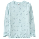 Bild 1 von Mädchen Langarmshirt mit Allover-Print MINT