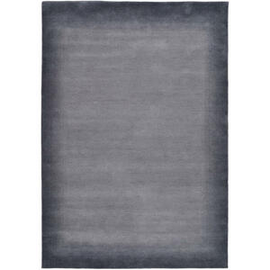 Cazaris Wollteppich, Grau, Textil, Farbverlauf, rechteckig, 200 cm, für Fußbodenheizung geeignet, Teppiche & Böden, Teppiche, Naturteppiche