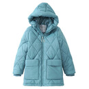 Bild 1 von Mädchen Steppjacke mit Kapuze BLAUGRAU