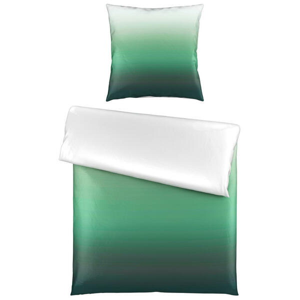 Bild 1 von Novel Bettwäsche, Grün, Textil, Struktur, 135 cm, pflegeleicht, schadstoffgeprüft, Schlaftextilien, Bettwäsche, Bettwäsche