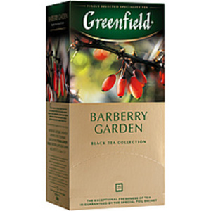 Schwarzer Tee mit Hibiskus und Berberitzen "Greenfield Barbe...