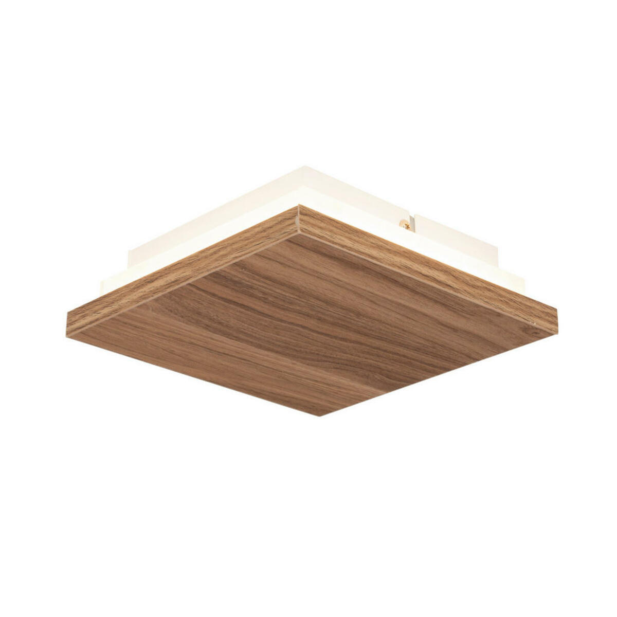 Bild 1 von Novel Led-Wandleuchte, Natur, Kunststoff, Holzwerkstoff, Uni,Uni, quadratisch,quadratisch, 18x5 cm, RoHS, ISO 9001, Reach, Bsci, Lampen & Leuchten, Leuchtenserien