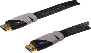 Schwaiger HDMI® Anschlusskabel HDMF30 533 flach schwarz, 3,0m, 2x HDMI 0697202954