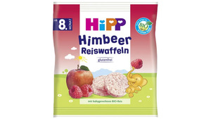 HiPP Knabberprodukte - Himbeer Reiswaffeln